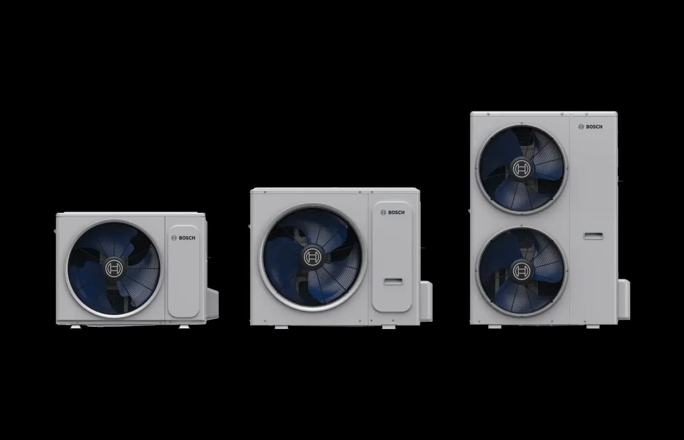 Bosch IDS inverter ducted split heat pump system product image