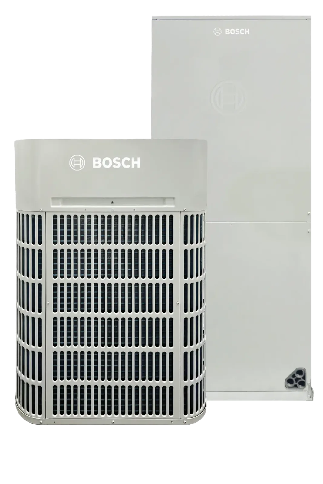Bosch IDS Ultra cold-climate heat pump outdoor and indoor equipment group
