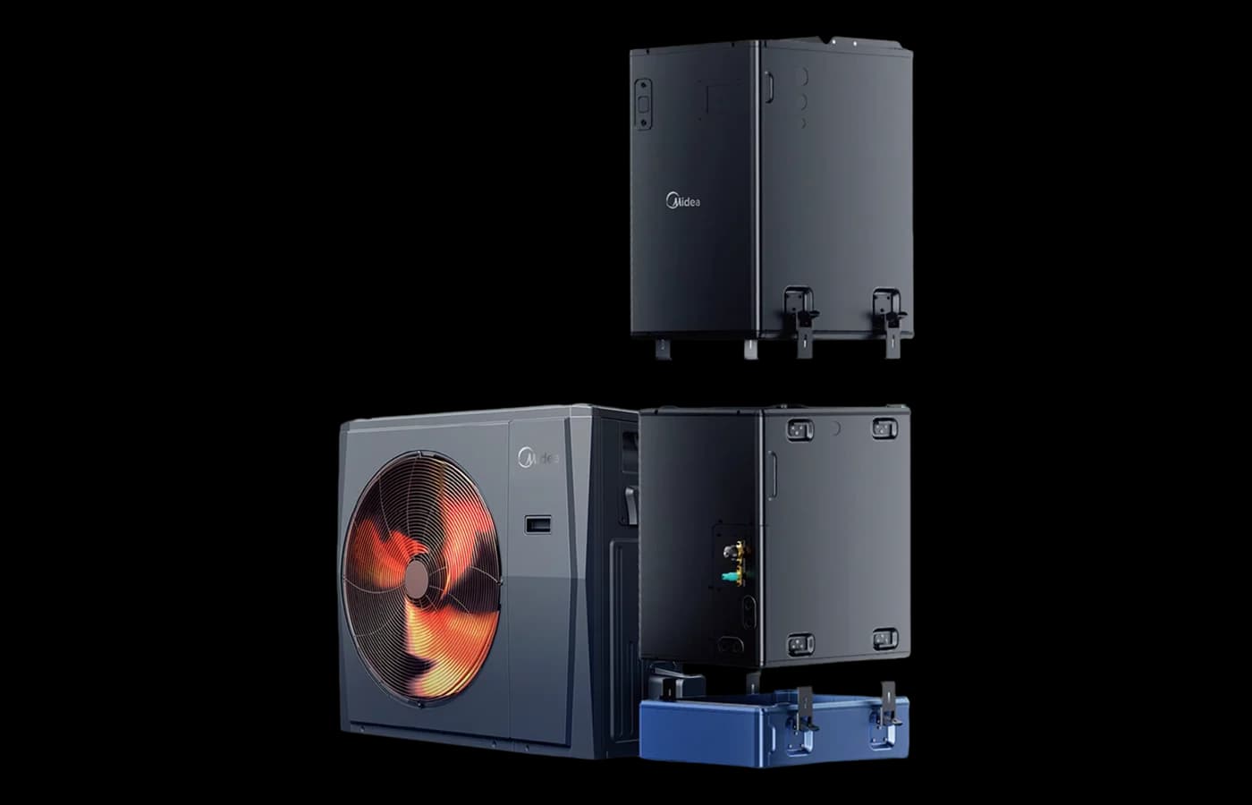 Midea EVOX G3 outdoor unit and air handler system