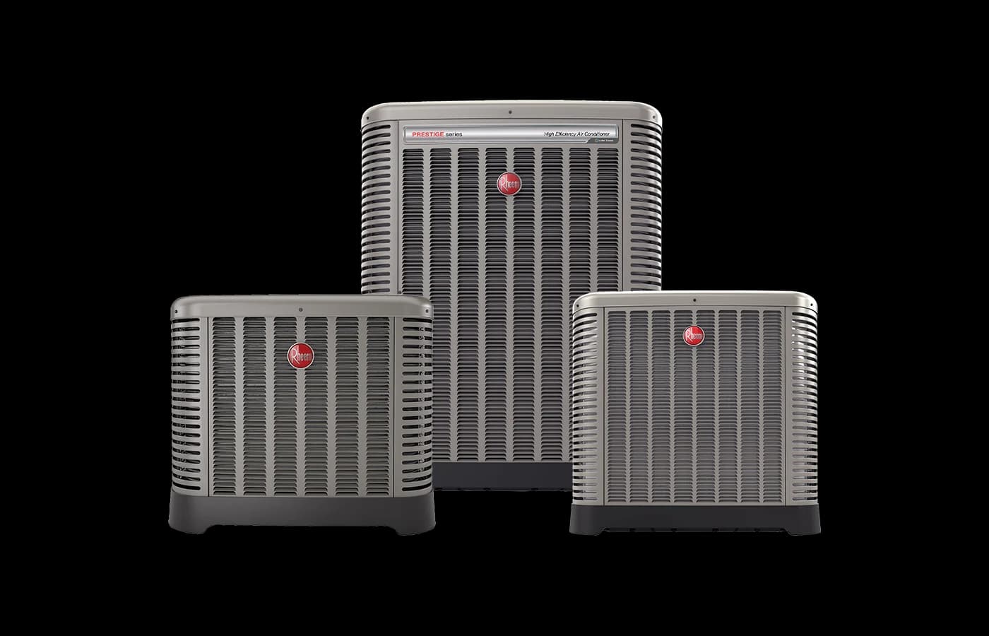 Rheem heat pump cabinet lineup